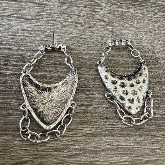 Statement drop earrings N614 - Picture 4 of 4